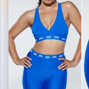 Yitty Major Label Smoothing High Waist Legging (3X, Bright Ass Blue)
